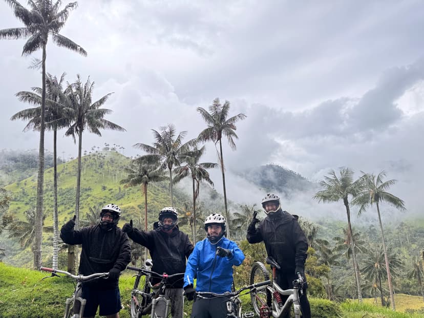 Mountain biking